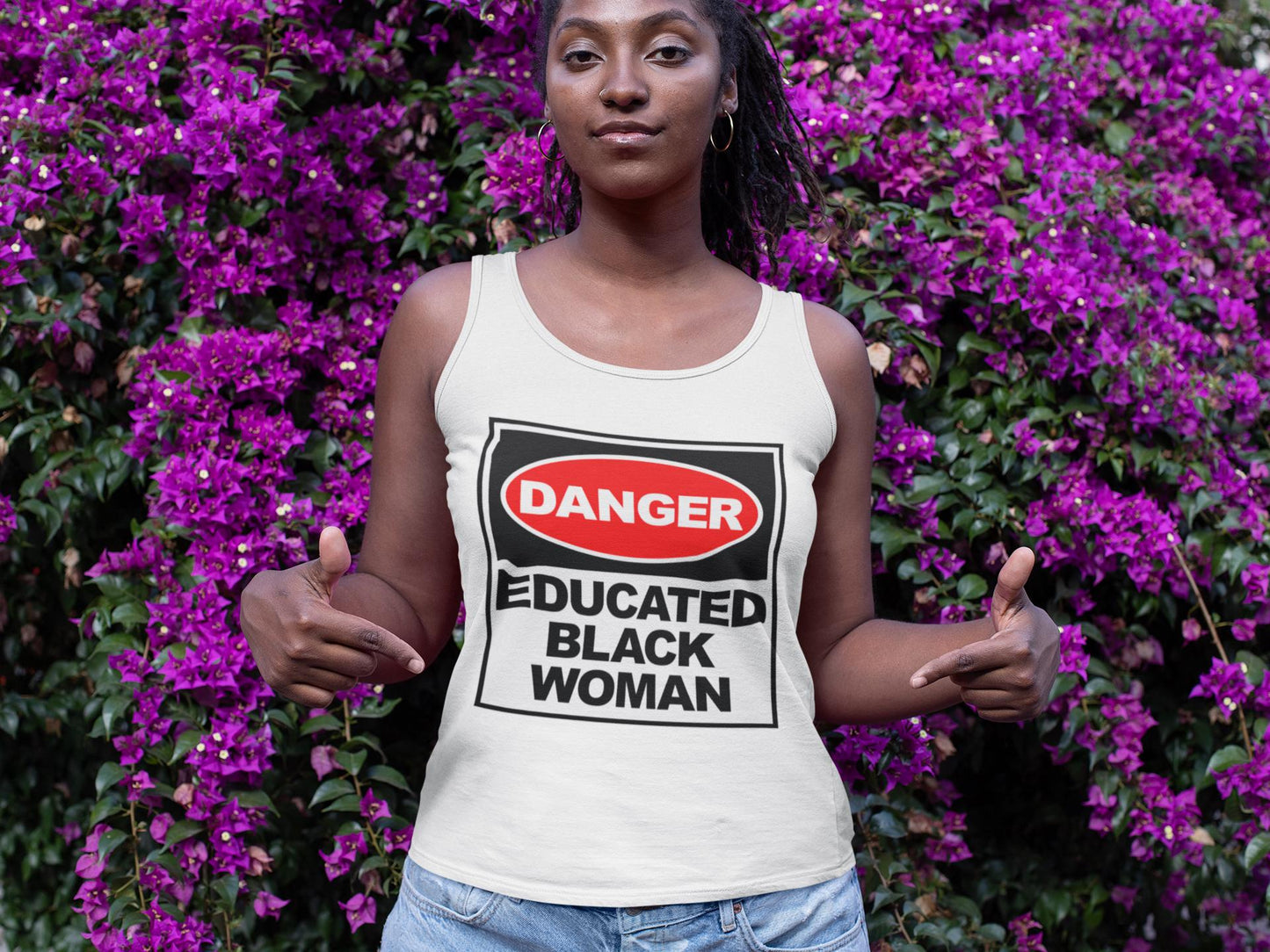 Danger: Educated Black Woman – Digital Download (SVG & PNG)