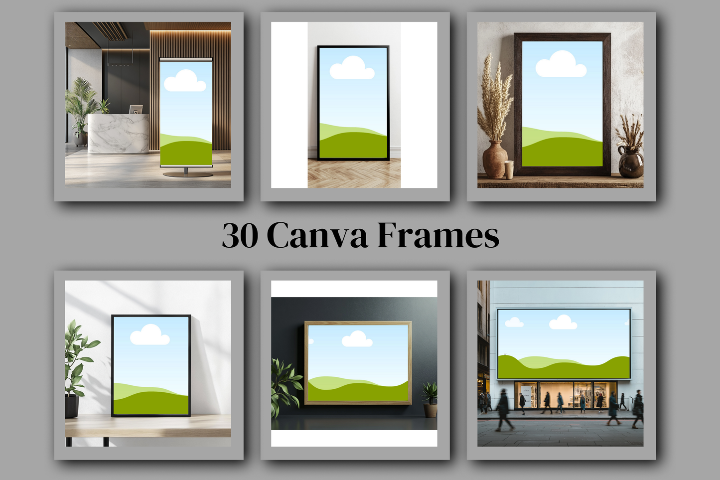 Canva Frames Bundle