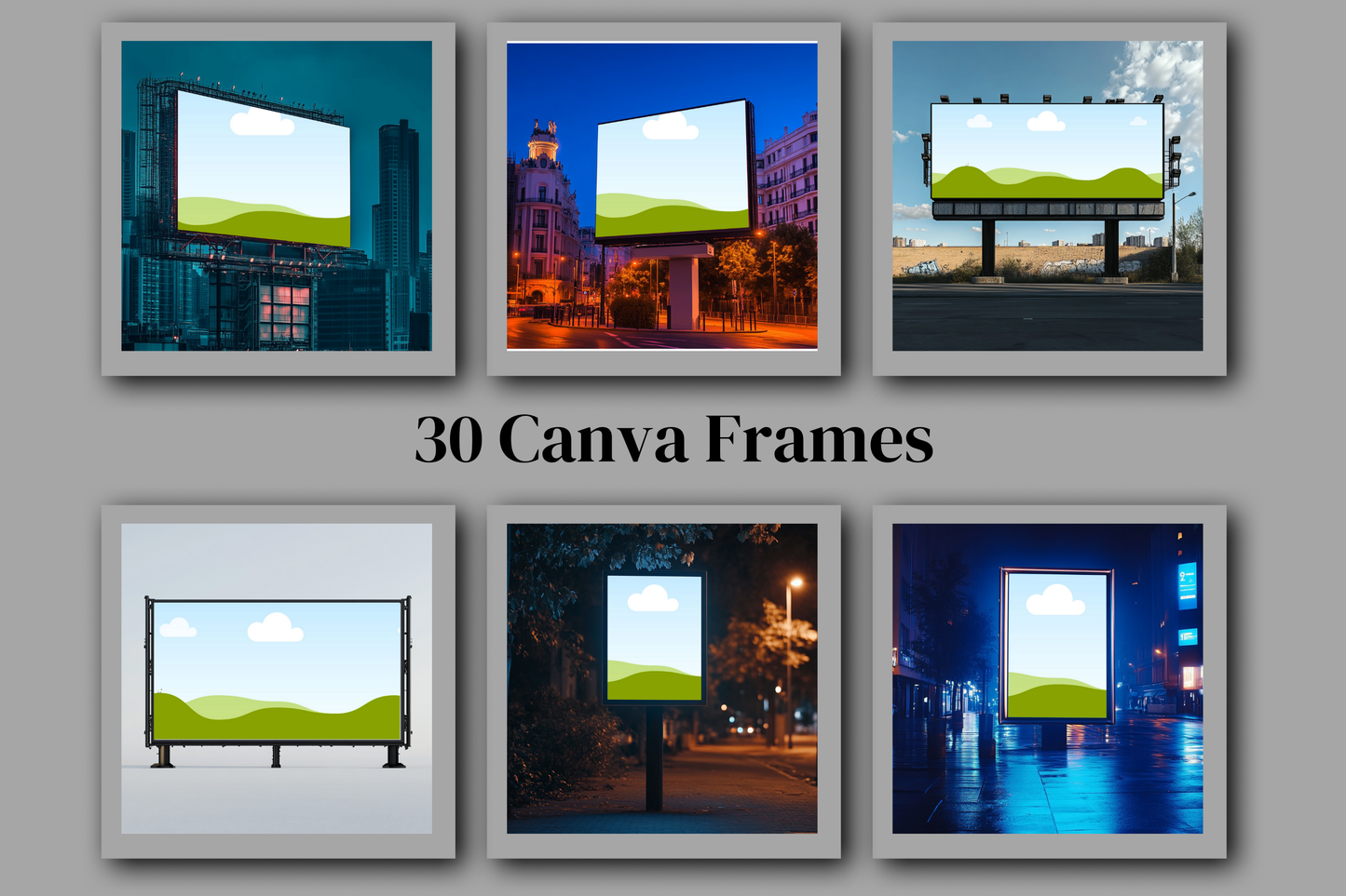 Canva Frames Bundle