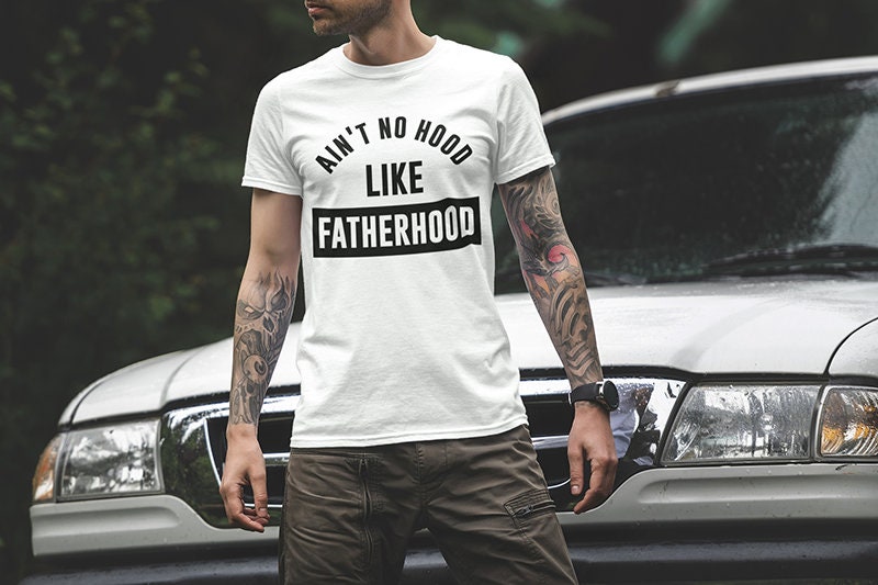 Aint no hood like fatherhood svg and png