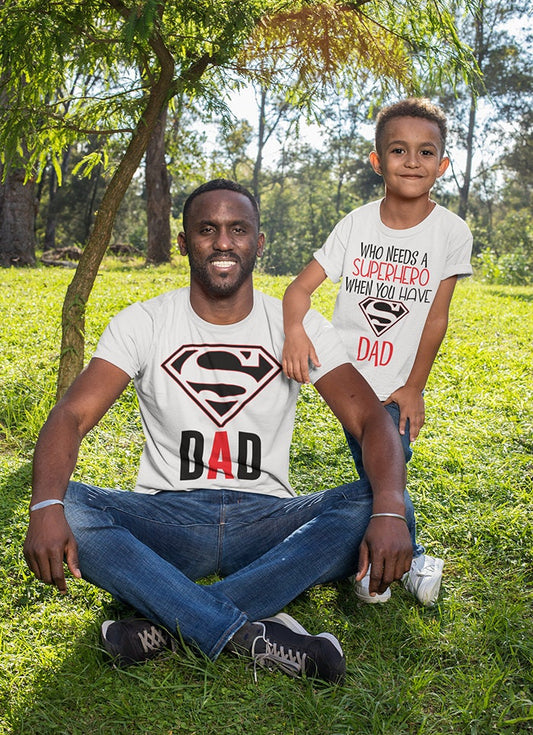 Super dad svg and png