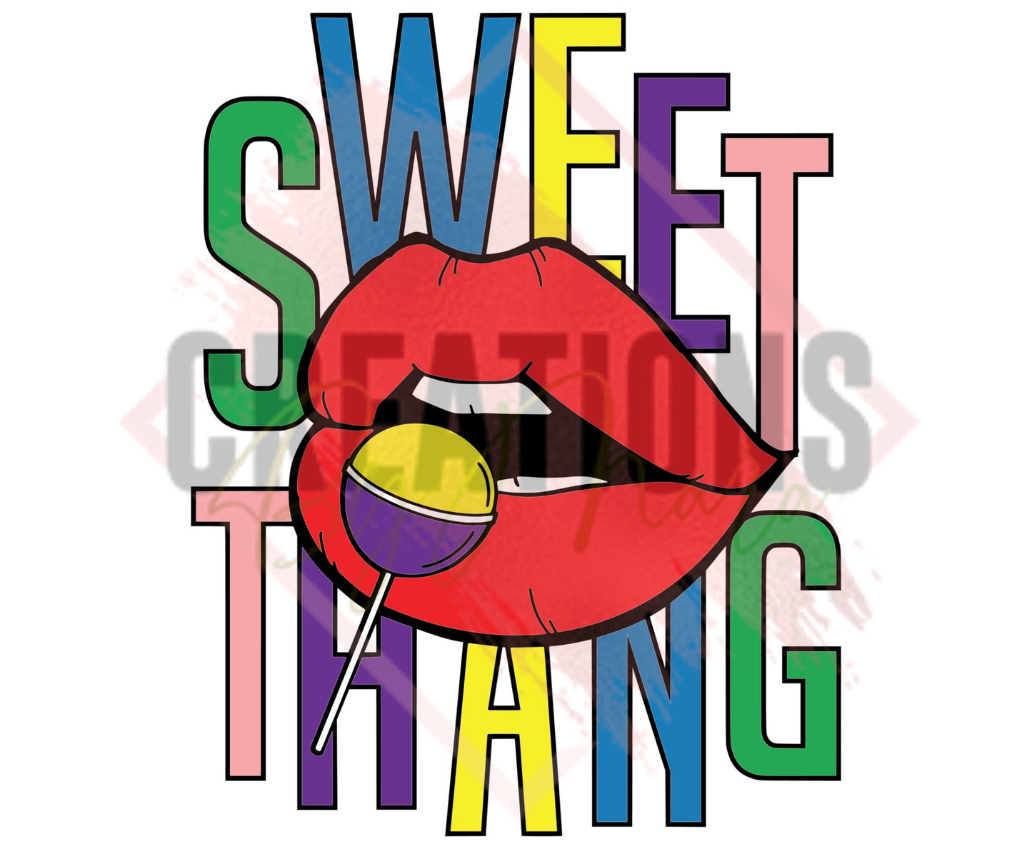 Sweet Thang Svg & Png files