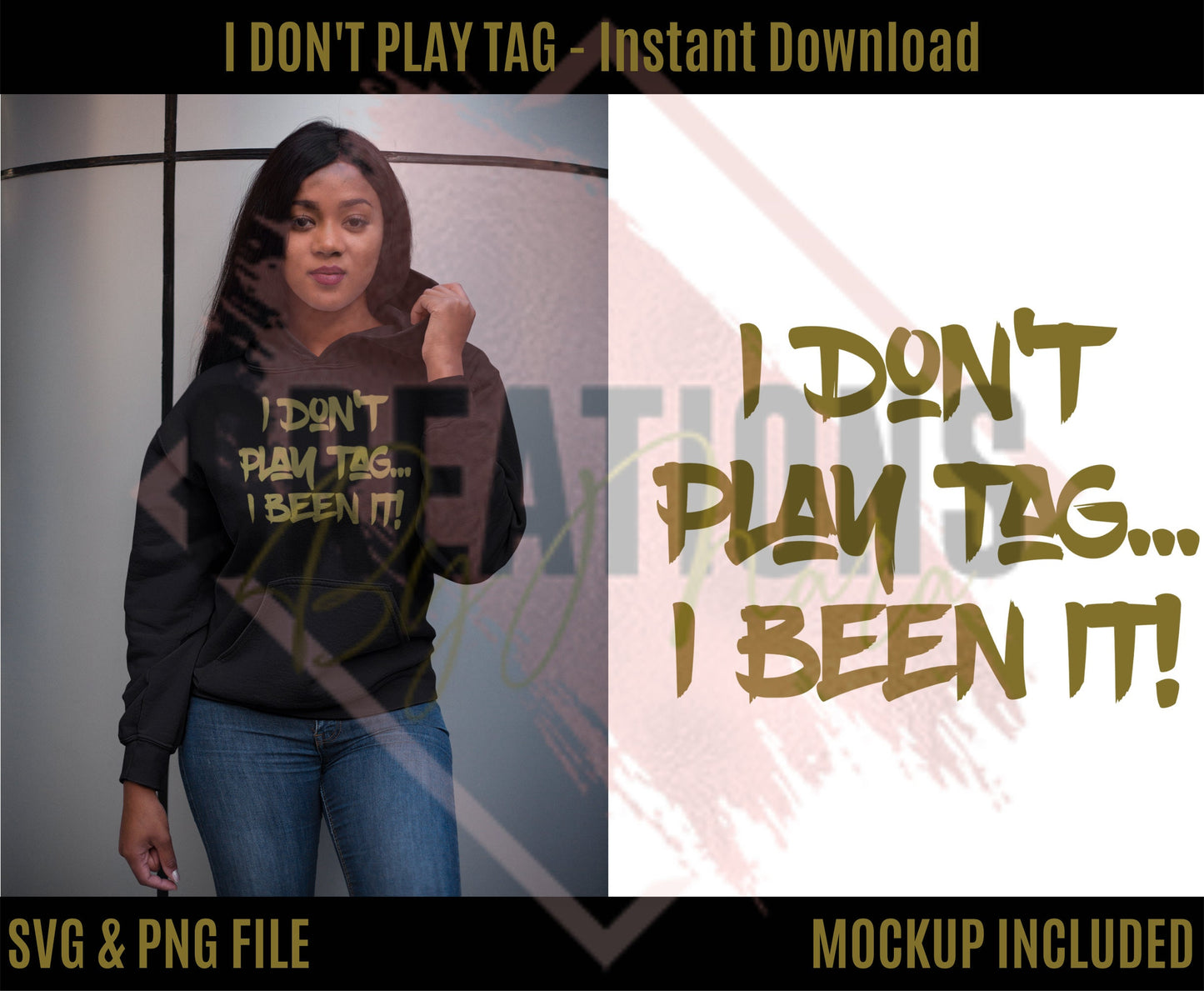 I don't play tag svg and png