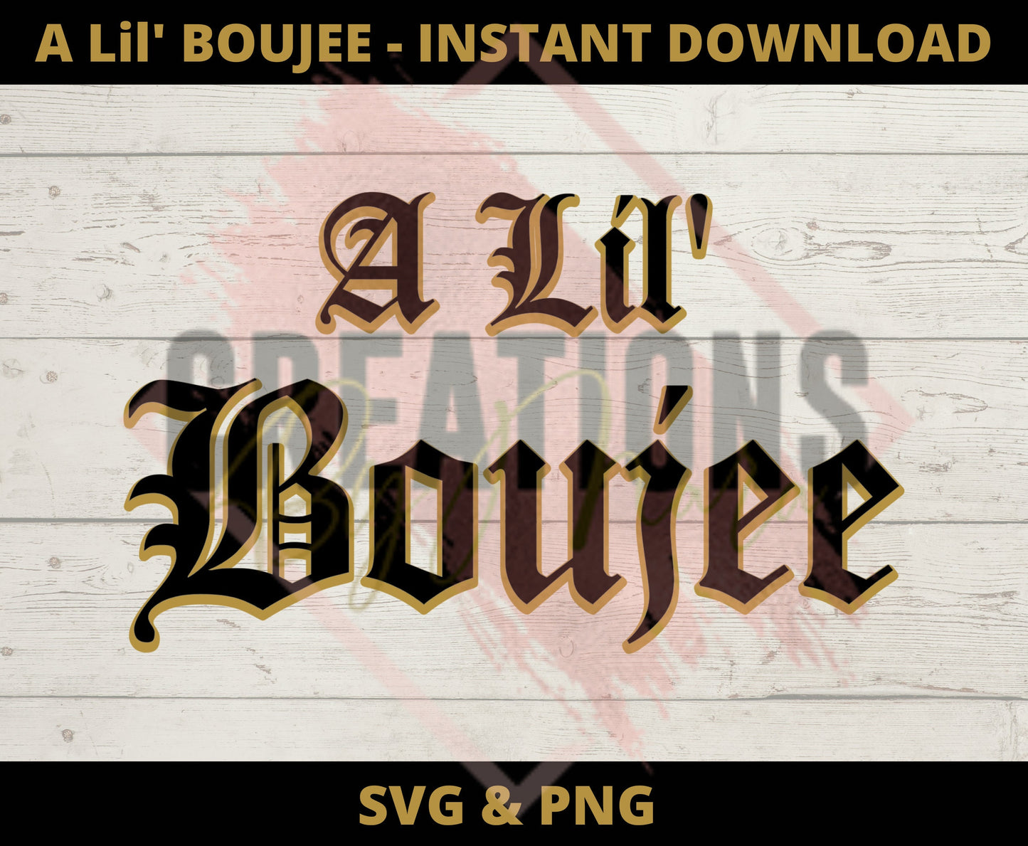 boujee svg and png bundle, extra boujee, a lil bit boujee, kinda boujee