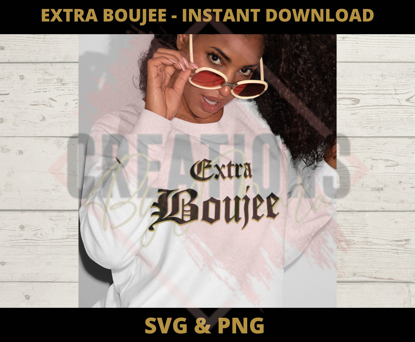 boujee svg and png bundle, extra boujee, a lil bit boujee, kinda boujee