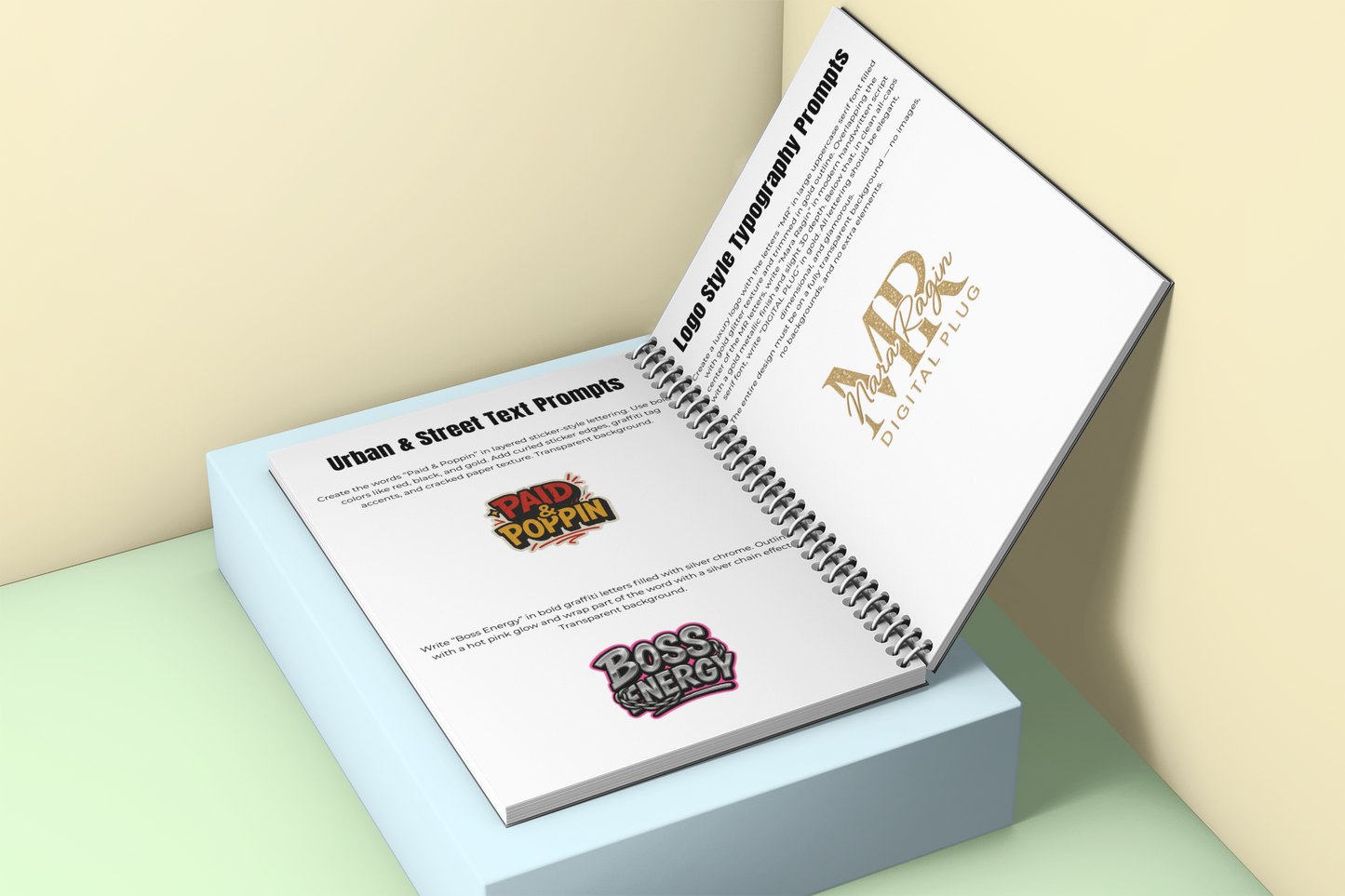 Make That Text Pop: The Ultimate Prompt Book for Typography
