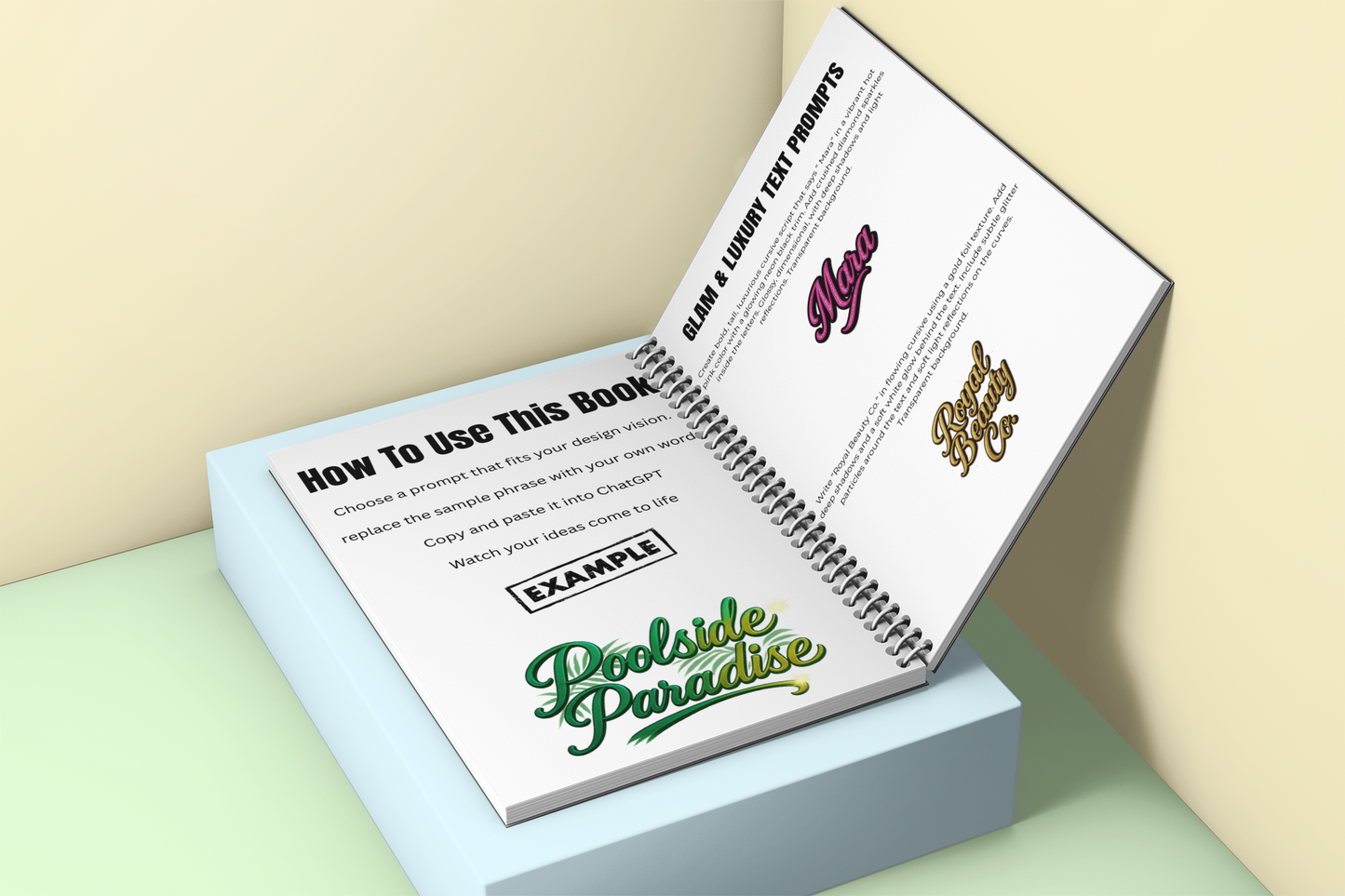 Make That Text Pop: The Ultimate Prompt Book for Typography