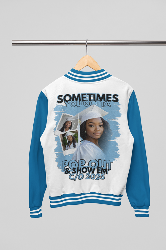 Pop Out and Show Em Grad Canva Template